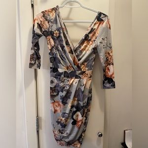 Floral printed dress